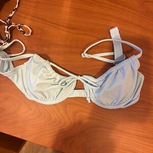 light blue bikini